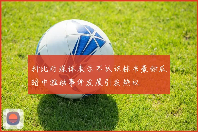 科比对媒体表示不认识林书豪甜瓜暗中推动事件发展引发热议